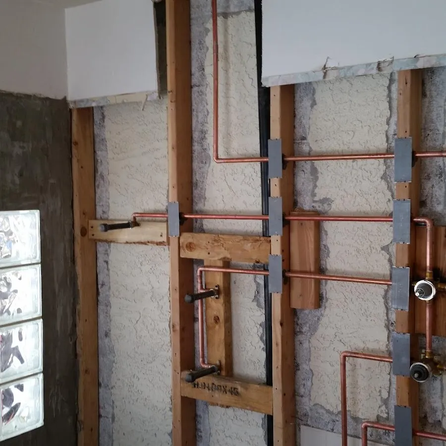 Copper pipe installation for Burst Pipe Repair in Bensenville